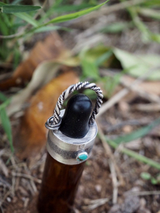 Tyrone Turquoise Dropper Bottle Necklace