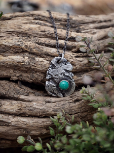 Primal Earth Lite Tyrone Turquoise Necklace