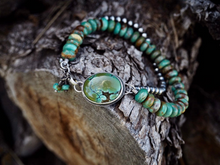 Turquoise Mountain & Hubei Turquoise Sterling Bracelet