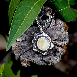 Primal Earth Yellow Sapphire Necklace